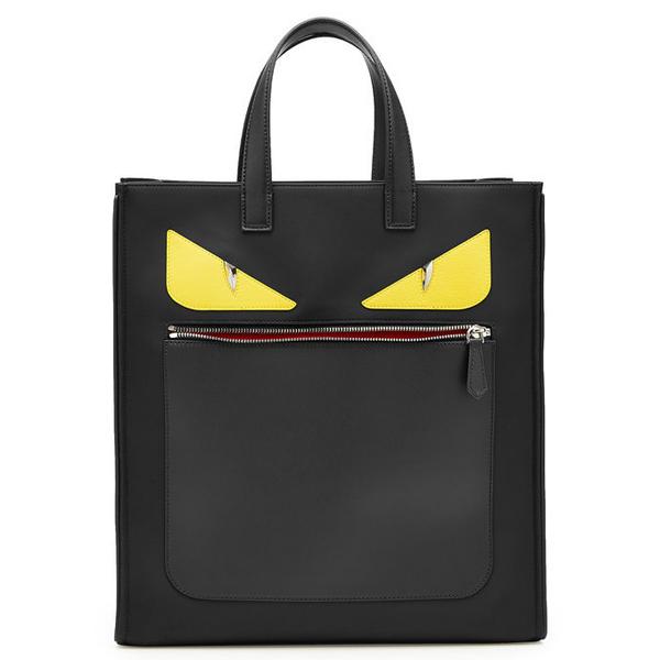 FENDI フェンディ コピー トートバッグBAG BUGS モンスター レザーポケット 8063002